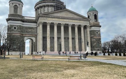 Eztergom katedral i Ungarn.