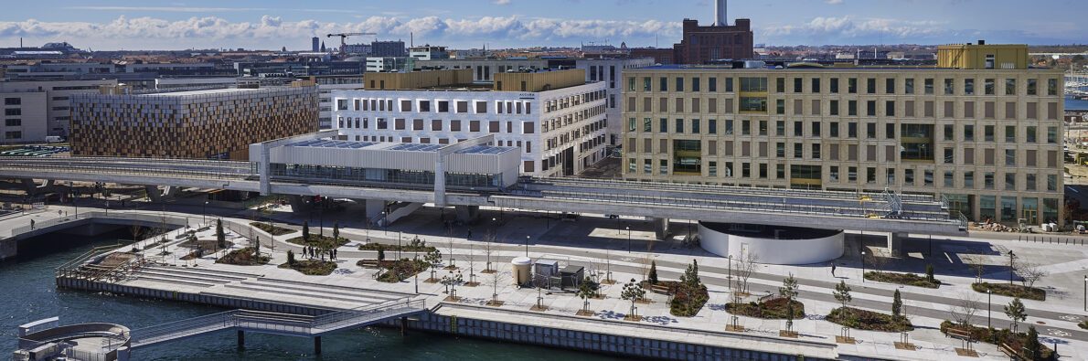 Accura Nordhavn bygning set udefra.