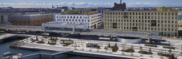 Accura Nordhavn bygning set udefra.