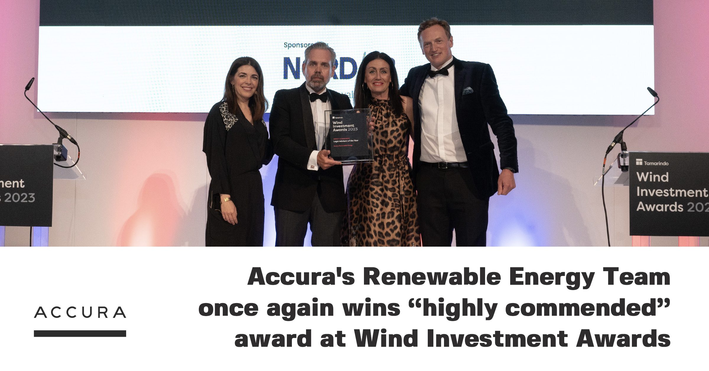 Accura's Renewable Energy Team Once Again Wins “highly Commended” Award ...